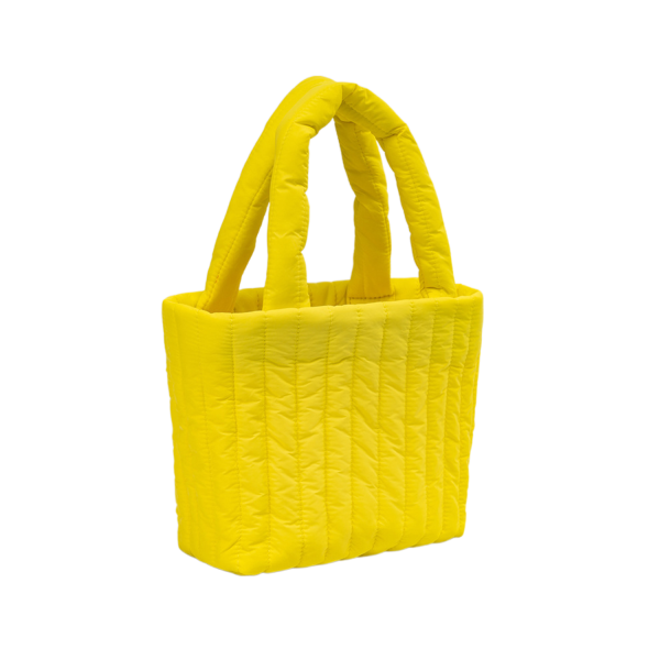 Custom down cotton filled tote bag