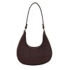 Solid color temperament women's bag casual shoulder handbag