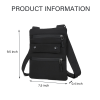 Small Messenger Bag with Long Shoulder Strap