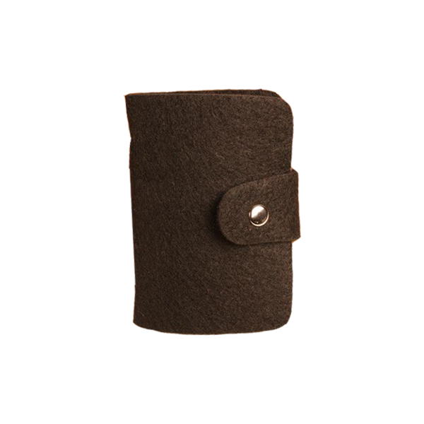 Colored Felt Card Holder