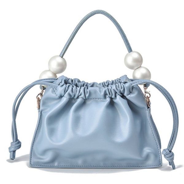 Elegant PU Leather Pleated Clutch Purse for Women