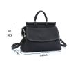 Genuine Leather Fashionable Large Crossbody Tote Bag