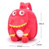 Little Dinosaur Kids Plush Backpack School Bag