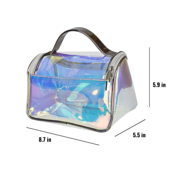 Laser TPU Clear Cosmetic Bag