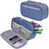 Students School Oxford Pencil Case Bag