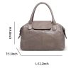 Genuine Leather Crossbody Satchel Handbags