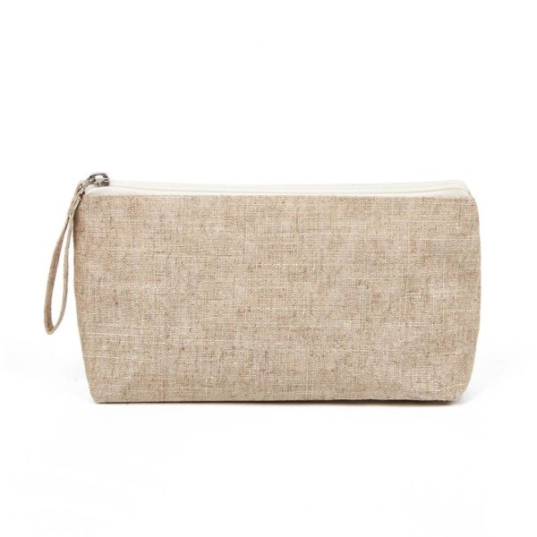 Canvas Cosmetic Bag W/ Lining