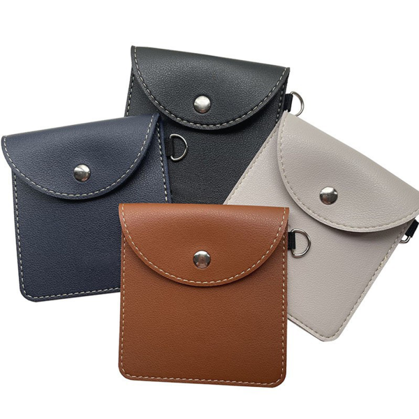 PU Leather Mini Organizer Coin Bag