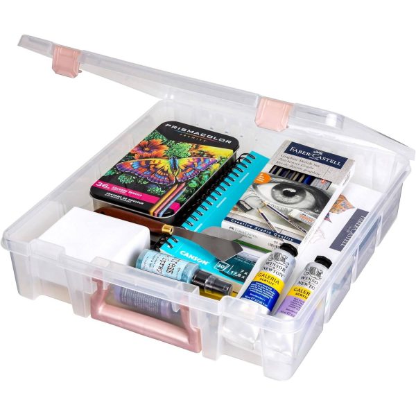 Large Art Supply Organizer Bulky Item Storage Container
