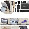 Gym Backpack Waterproof Business Laptop Bag