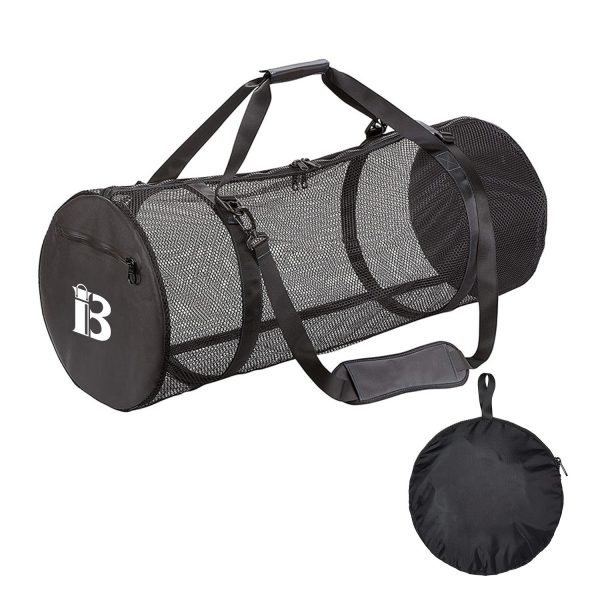 Foldable Mesh Barrel bag