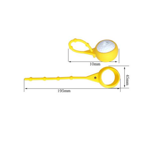 Silicone Portable Cover with Knots for Golf Bag Belt