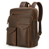 Business Work Genuine Leather Backpack