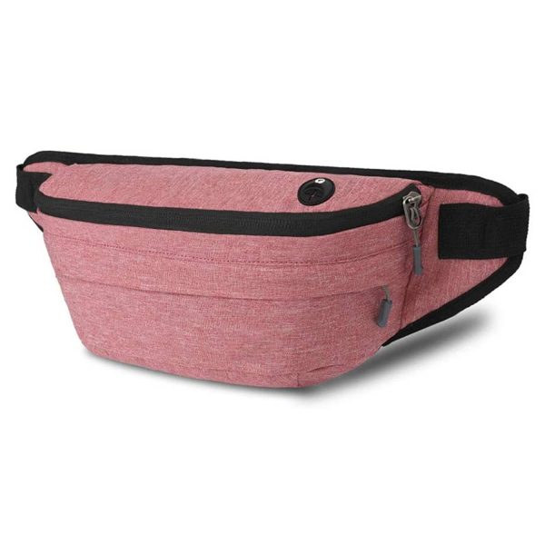 Water Resistant Large Hiking Waist Bag for Men Women