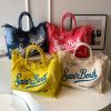 Canvas Hand Fringed Handbag