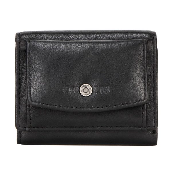 Genuine Leather RFID 3 fold Waterproof Street trend Wallet