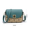 Pu Leather mini waterproof printed mobile Cross-body Bag