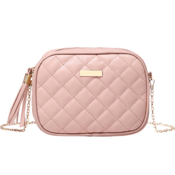 Pu Leather Crossbody Bag Lingerie Embroidery for Women