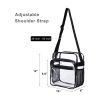 PVC Clear Crossbody Messenger Shoulder Bag