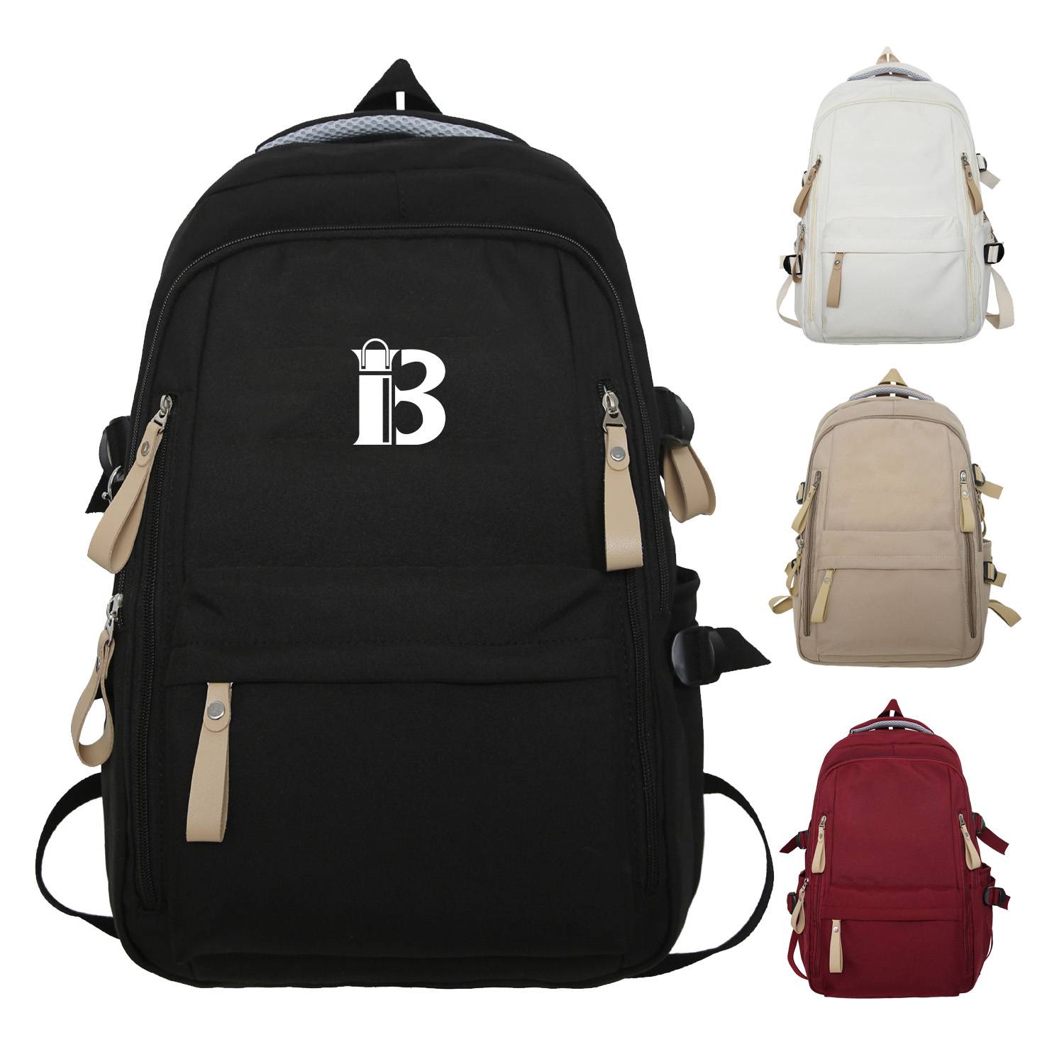 Nylon Waterproof Travel Student Backpack