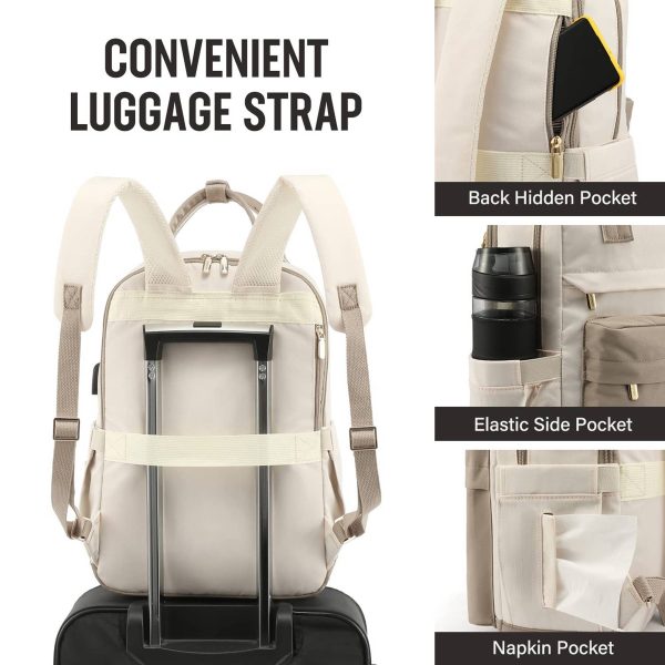 Nylon Business Travel Computer Backpack