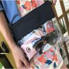 Transparent shoulder strap bag