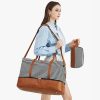 3in1 Polyester Travel Duffle Bag Set with Shoe Compartment