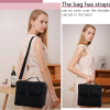 Black Travel Makeup Bag Storage Box For Women
