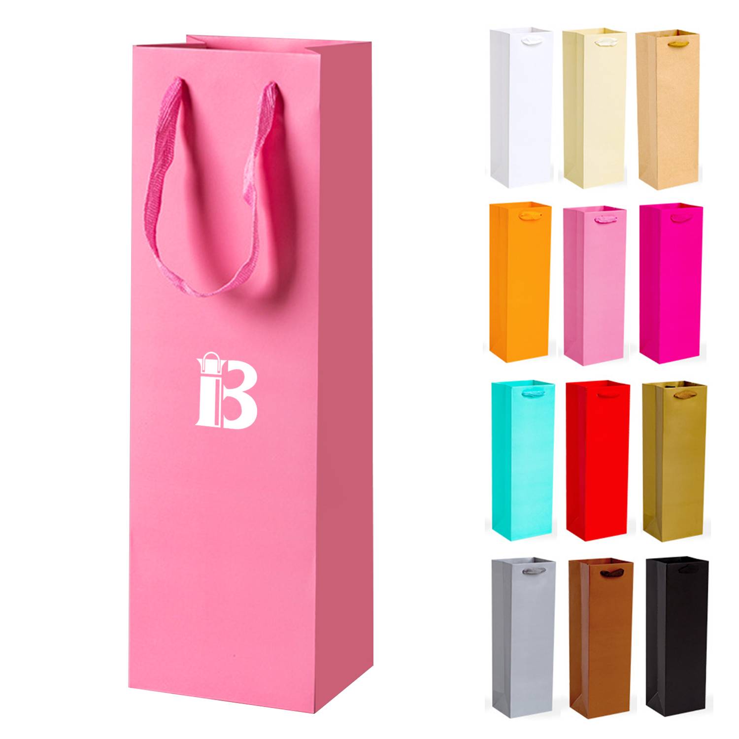 Laminated Kraft Paper Wine Bag