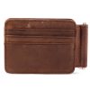Slim Leather Card Holder Wallet