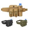 Large capacity canvas tactical waist bag Fanny Pack