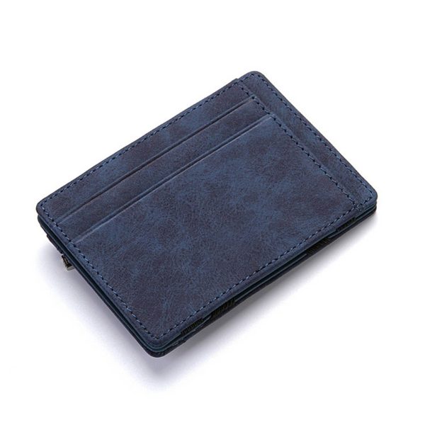 PU Creative Magic Flip Wallet with Anti-Magnetic Function
