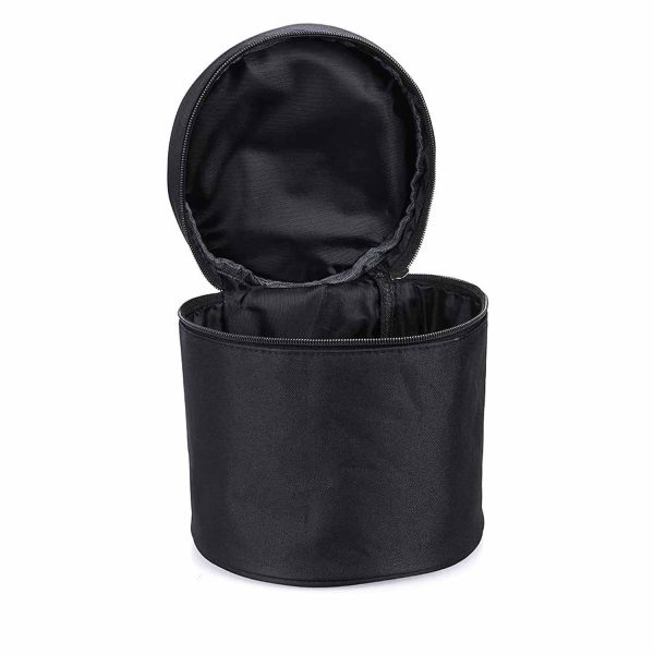 Large-capacity cylindrical storage stationery bag