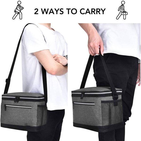 Crossbody Lunch Bag Box Cooler