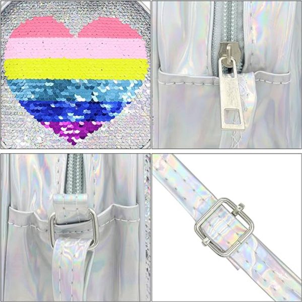 Pu Leather Little Girls Unicorn Crossbody Bag