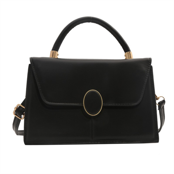 PU Leather Handheld Small Square Bag