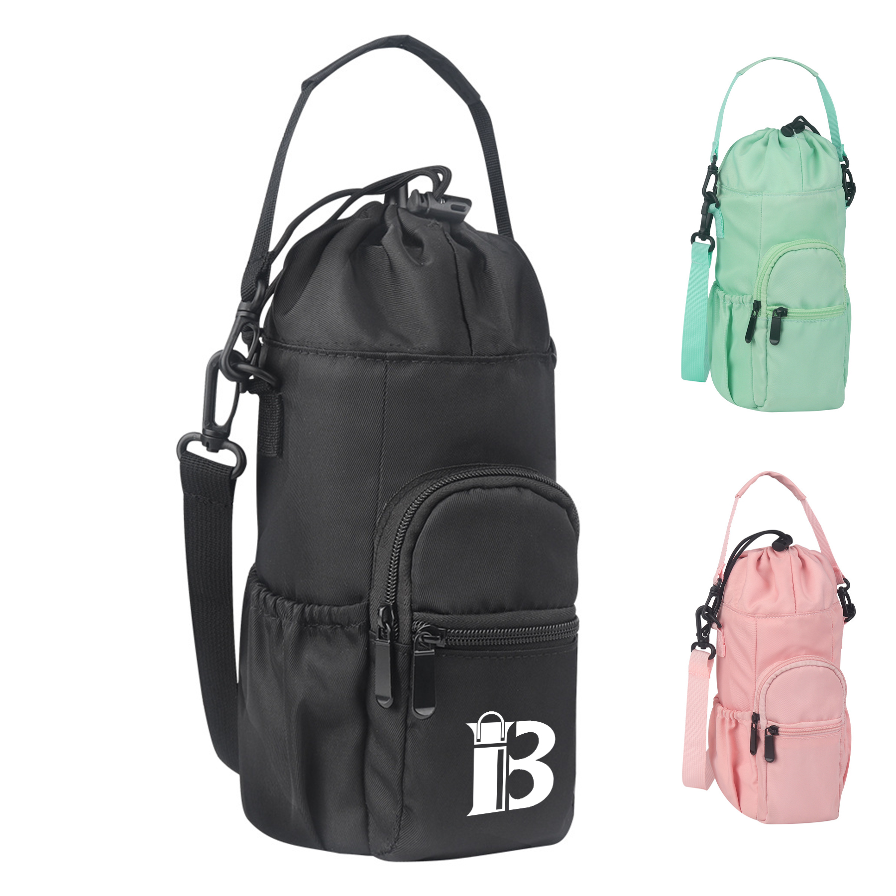 Water Bottle Carrier Crossbody Bag