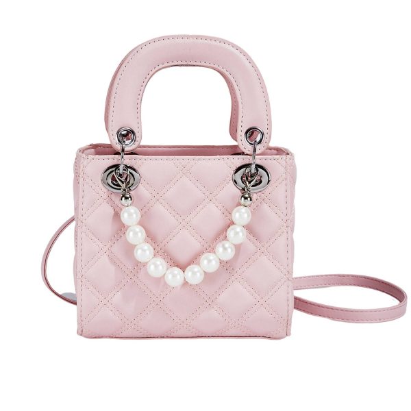 Mini Pearl PU Handbag Cross-body Bag