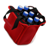 Six Pack Neoprene Beverage Tote Bag