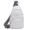 PU leather crossbody sling bag