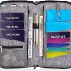Fashionable Travel Document Organizer