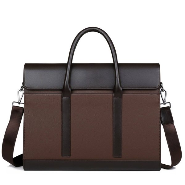 Pu commercial high-capacity messager cross-body bag
