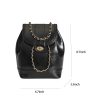 Mini PU Backpack for Women