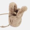 Fleece Furry Bucket bag