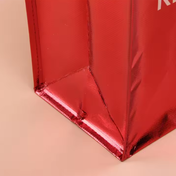 Non woven laminated tote bag