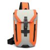 Oxford Waterproof Crossbody Sling Bag With USB Charging Port