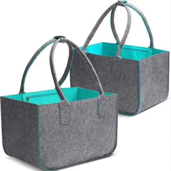 Foldable Felt Shopping Tote Bag