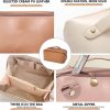 PU Leather Large Capacity Makeup Bag