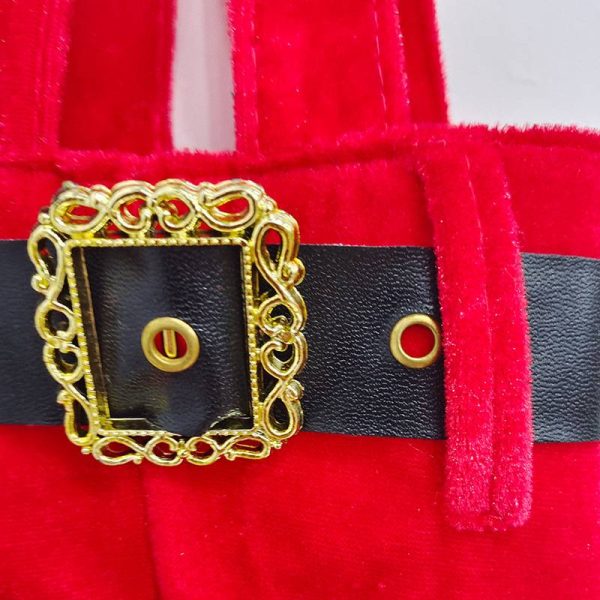 Velvet Christmas Handbag