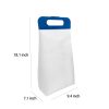 Large capacity aluminum foil insulated bag